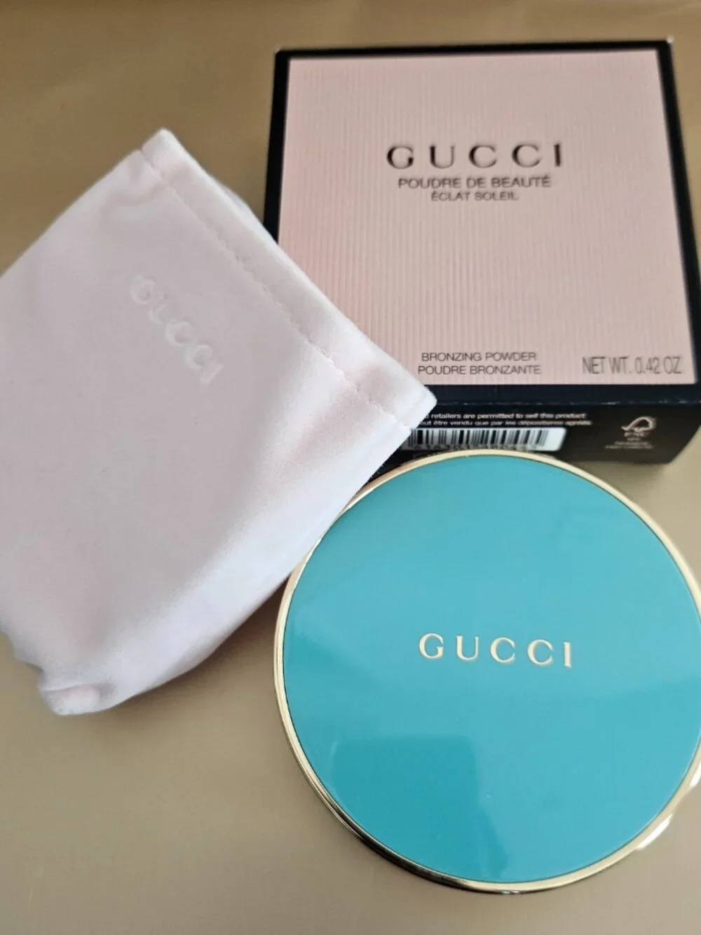 NWT GUCCI Poudre De Beauté Éclat Soleil Bronzing Powder - Shade 03